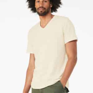 Unisex Jersey Short Sleeve V-Neck Tee